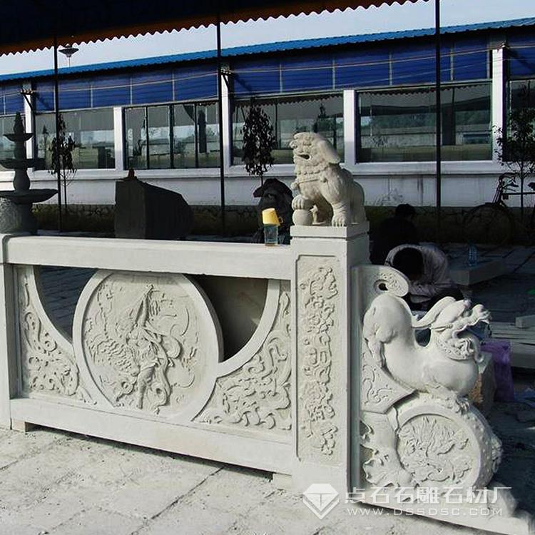 汉白玉栏杆 汉白玉栏杆