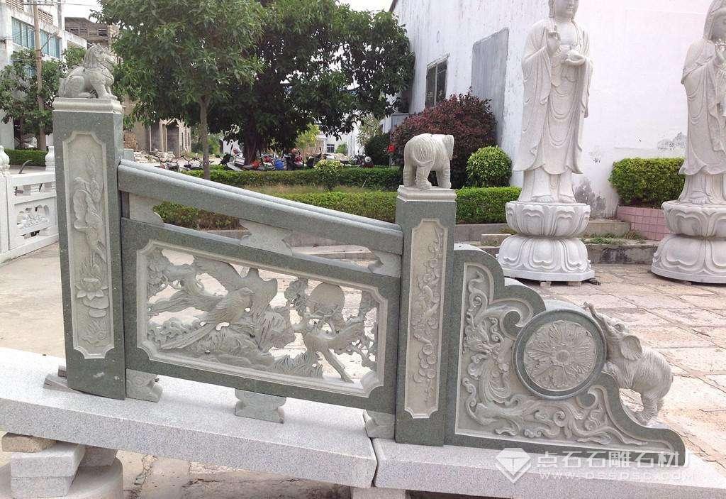 汉白玉石雕栏杆 汉白玉石雕栏杆