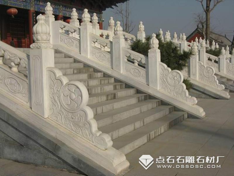 汉白玉栏杆 汉白玉栏杆