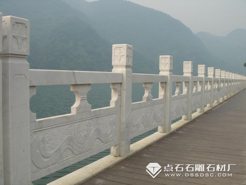 汉白玉栏杆 汉白玉栏杆