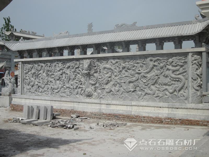 青石石雕壁画 青石石雕壁画