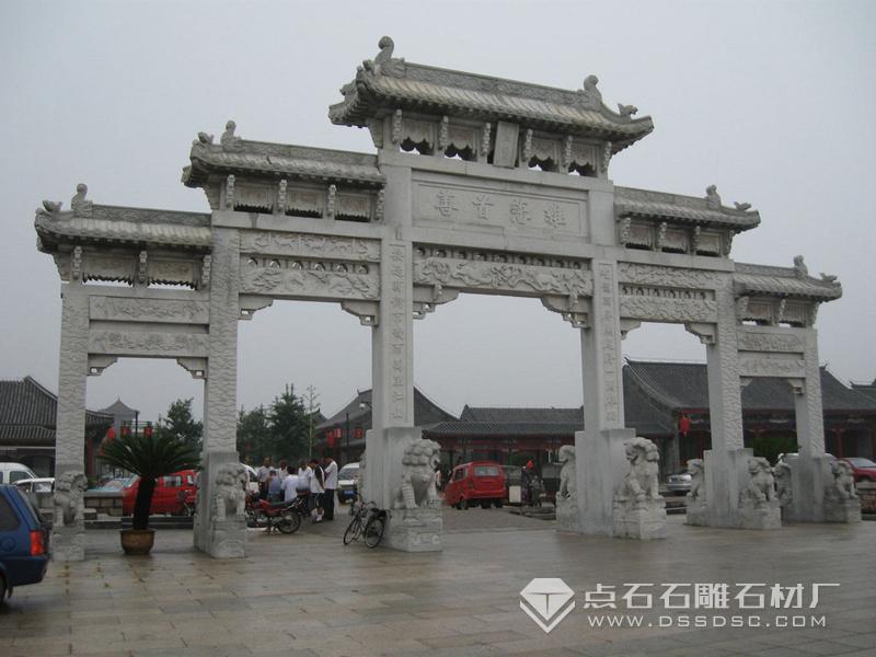 景区石牌坊 景区石牌坊