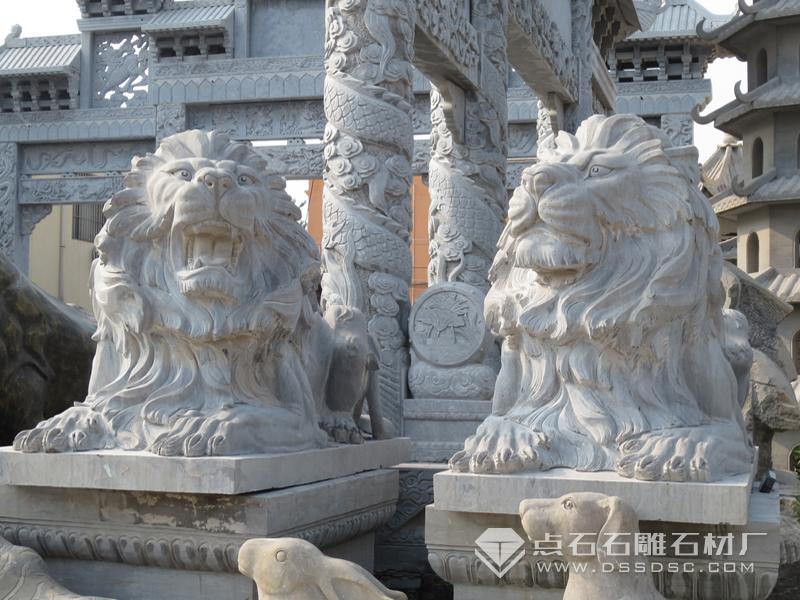 石雕狮子 石雕狮子
